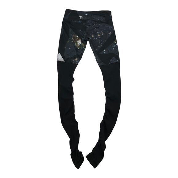 Alo Yoga Goddess Leggings in Vapor Space Black Ribbed Leggings Womens XS - Picture 9 of 9